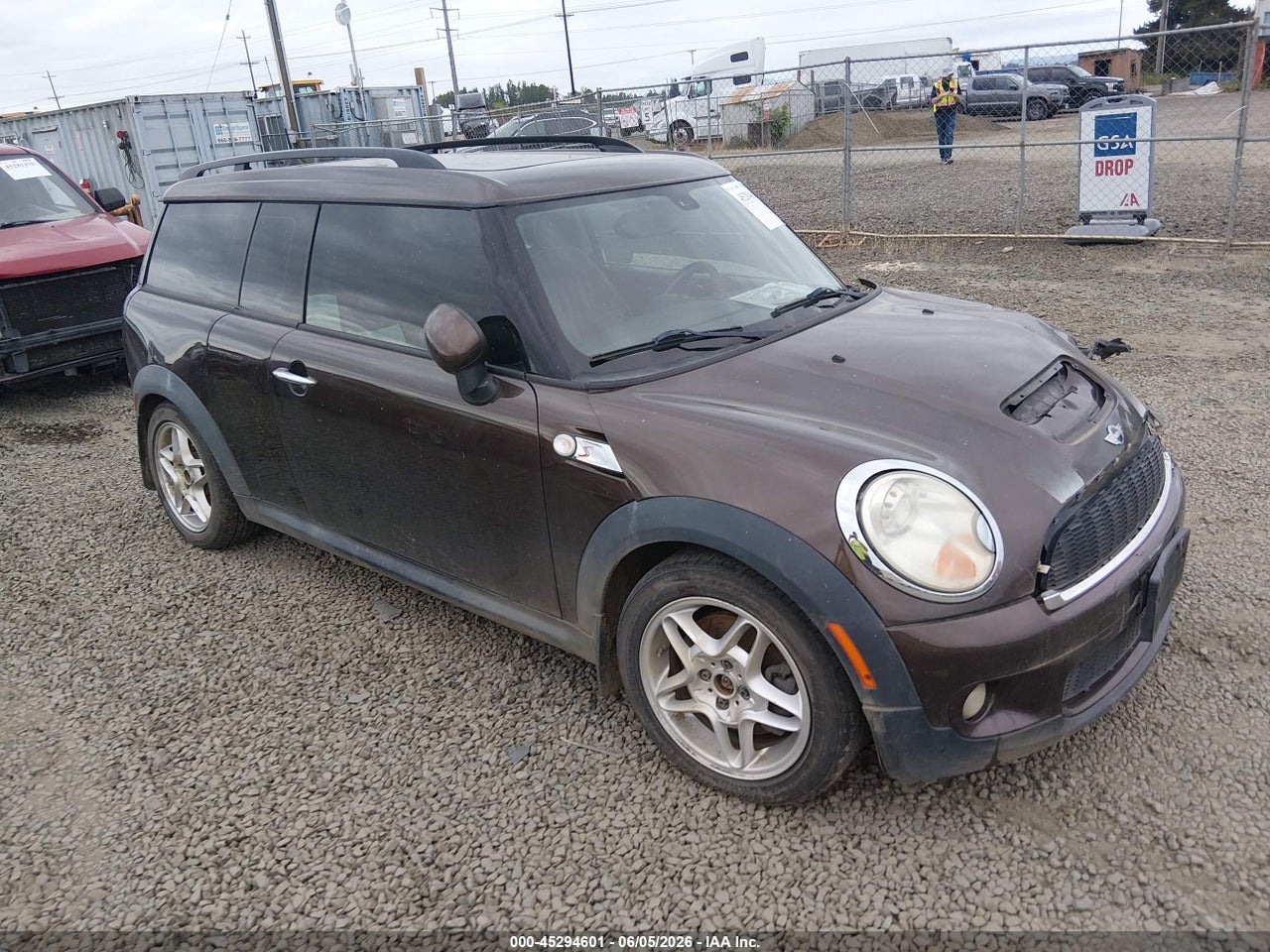 WMWMM33569T****** · 2009 MINI COOPER S CLUBMAN