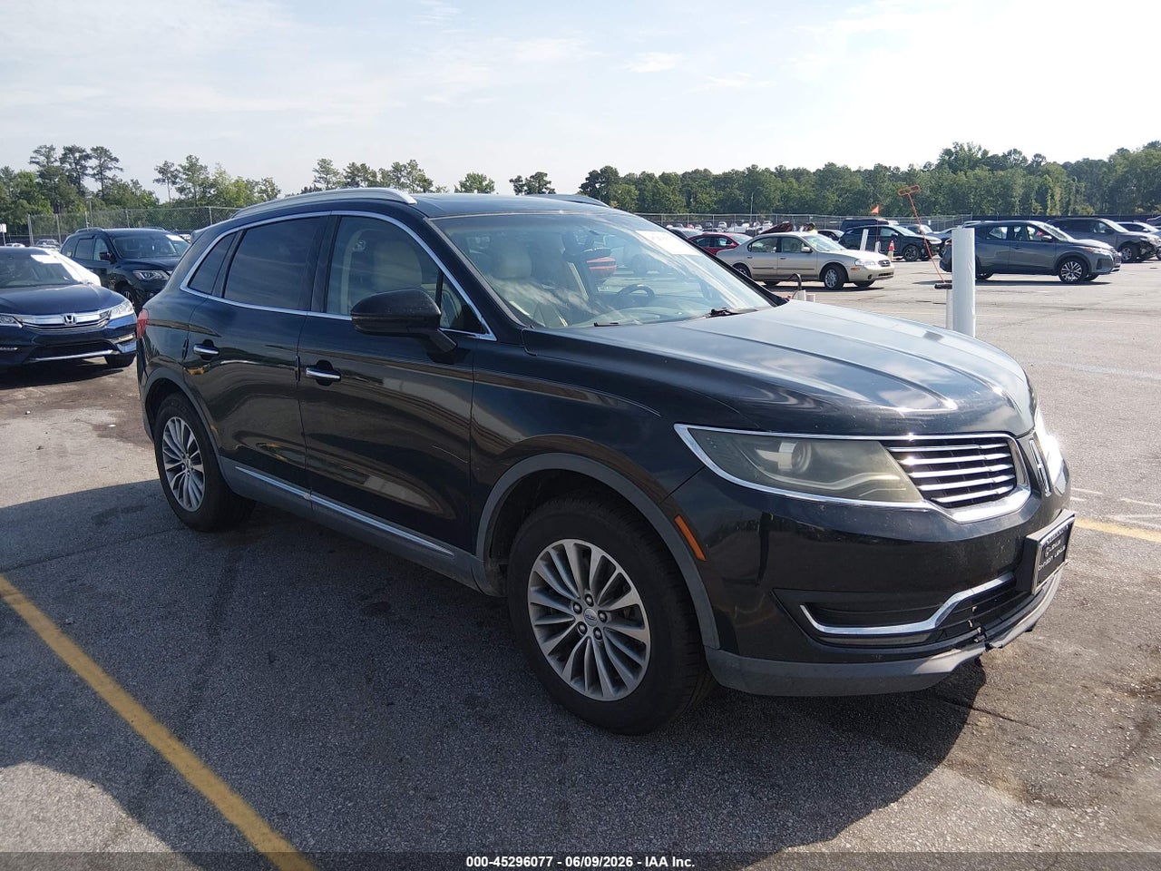 2LMTJ6KR8GB****** · 2016 LINCOLN MKX SELECT