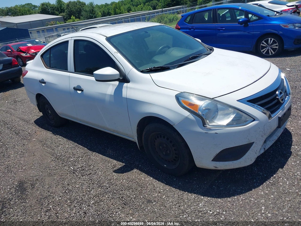 3N1CN7AP0HL****** · 2017 NISSAN VERSA 1.6 S+
