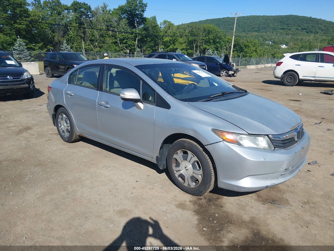 JHMFB4F3XCS****** · 2012 HONDA CIVIC HYBRID