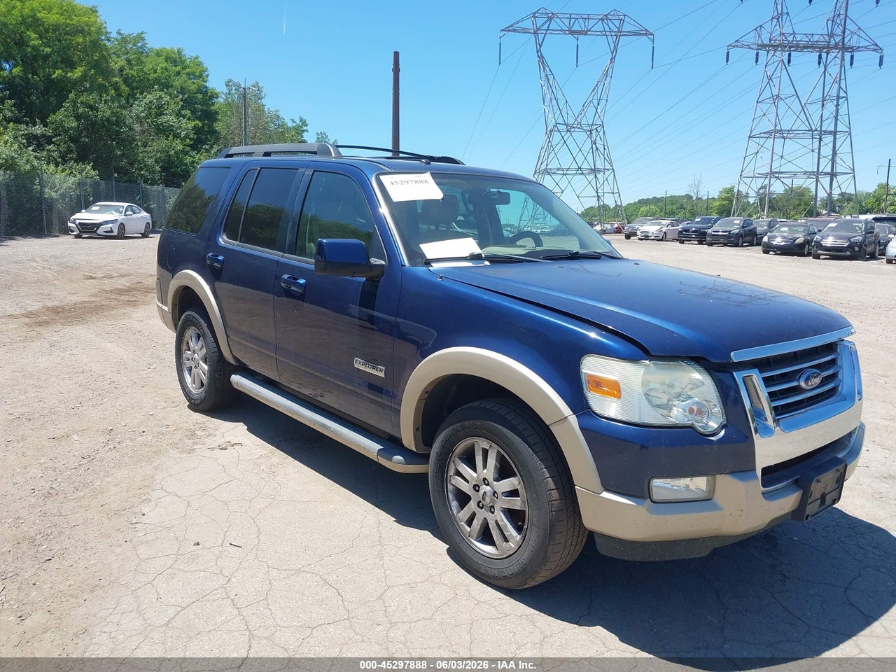 1FMEU74E28U****** · 2008 FORD EXPLORER EDDIE BAUER