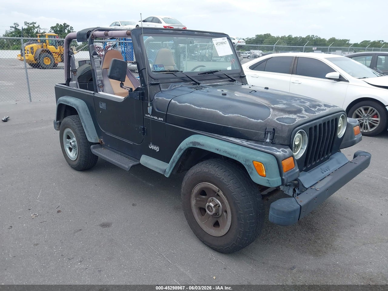 1J4FY29P9VP****** · 1997 JEEP WRANGLER SE