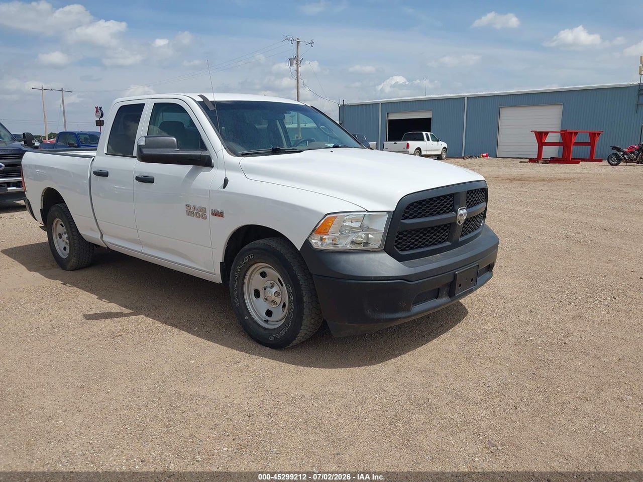 1C6RR6FT0HS****** · 2017 RAM 1500 TRADESMAN  4X2 6'4 BOX