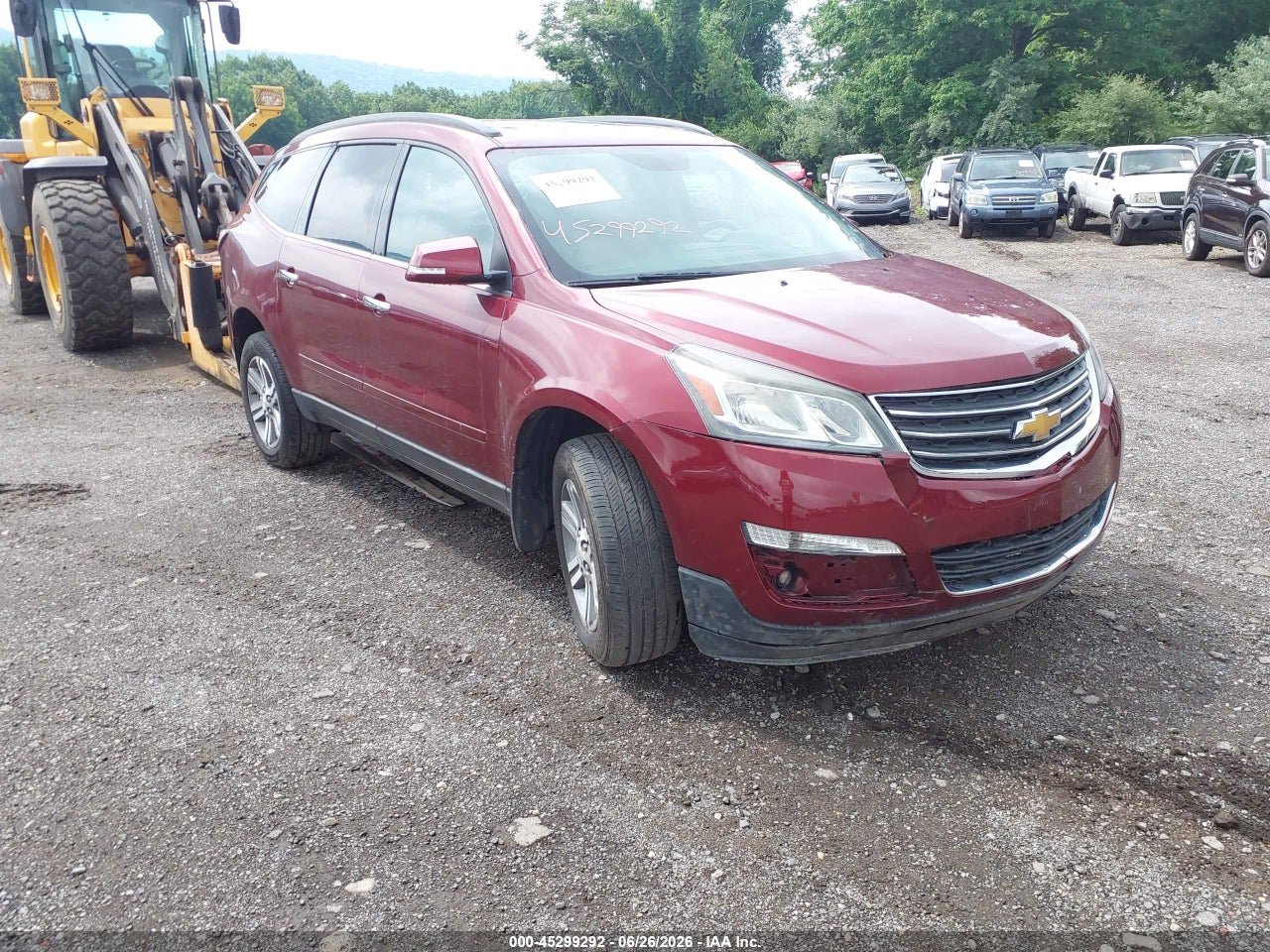 1GNKVHKD7FJ****** · 2015 CHEVROLET TRAVERSE 2LT