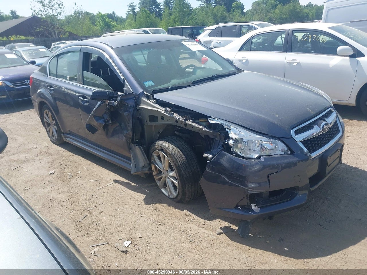 4S3BMBC65E3****** · 2014 SUBARU LEGACY 2.5I PREMIUM