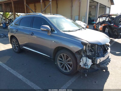 2T2BK1BA9EC****** · 2014 LEXUS RX 350 F SPORT