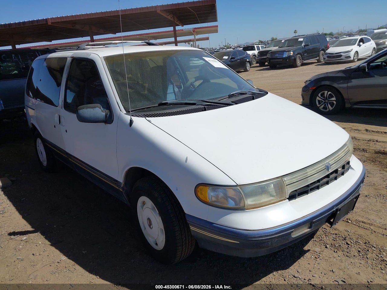 4M2DV11W0PD****** · 1993 MERCURY VILLAGER