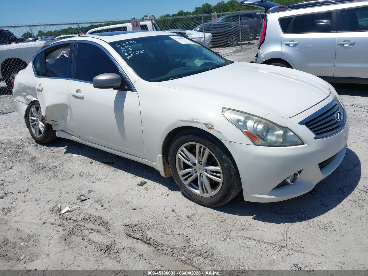 JN1CV6AP4DM****** · 2013 INFINITI G37 JOURNEY