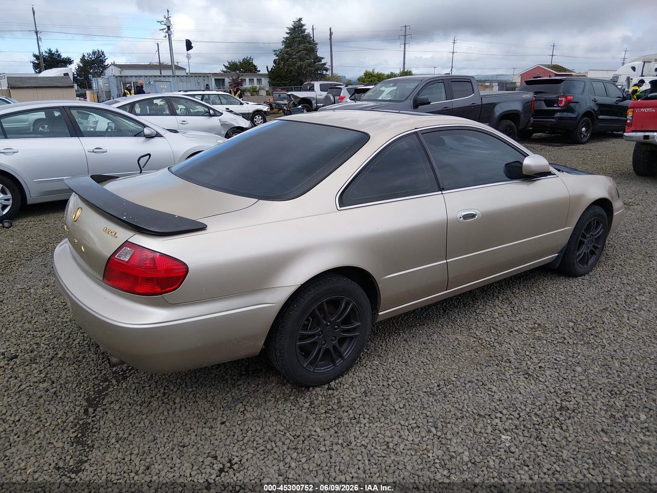 19UYA42411A****** · 2001 ACURA CL 3.2 · 4/11