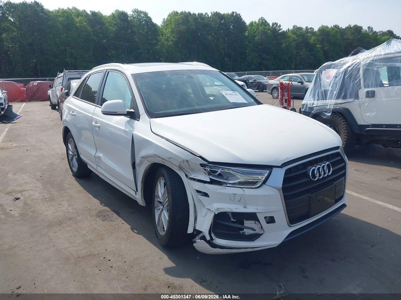 WA1BCCFS4HR****** · 2017 AUDI Q3 2.0T PREMIUM