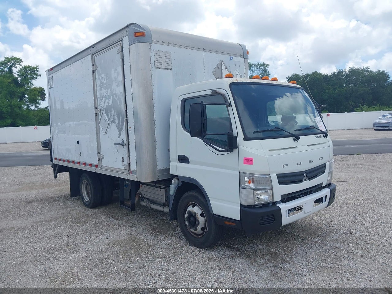 JL6CRE1A1CK****** · 2012 MITSUBISHI FUSO TRUCK FE FEC92S