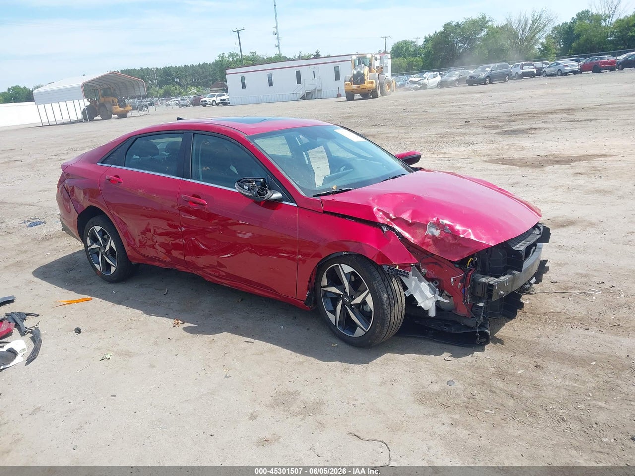 KMHLN4AJ2PU****** · 2023 HYUNDAI ELANTRA HYBRID LIMITED