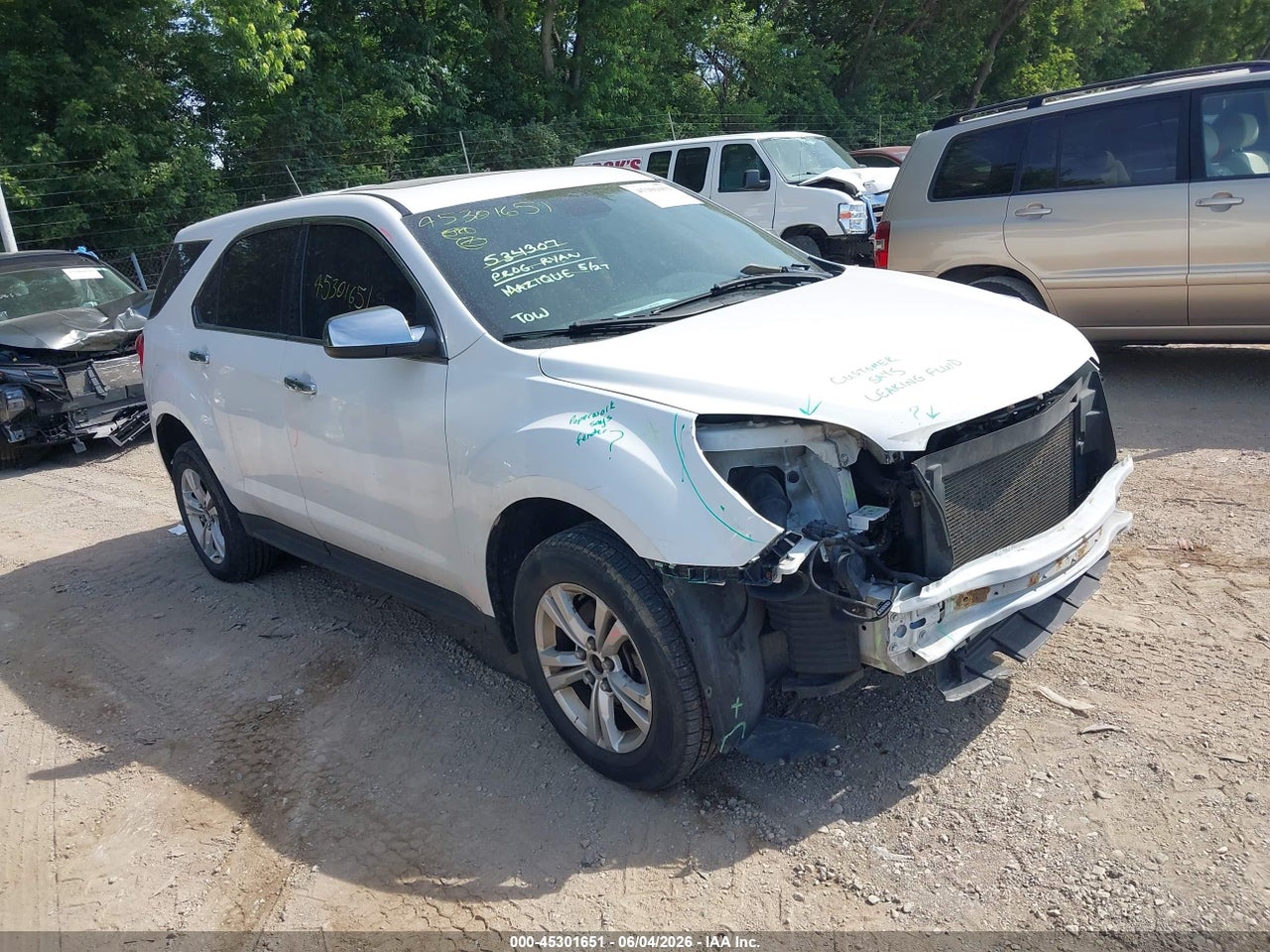 1GNFLEEKXFZ****** · 2015 CHEVROLET EQUINOX LS
