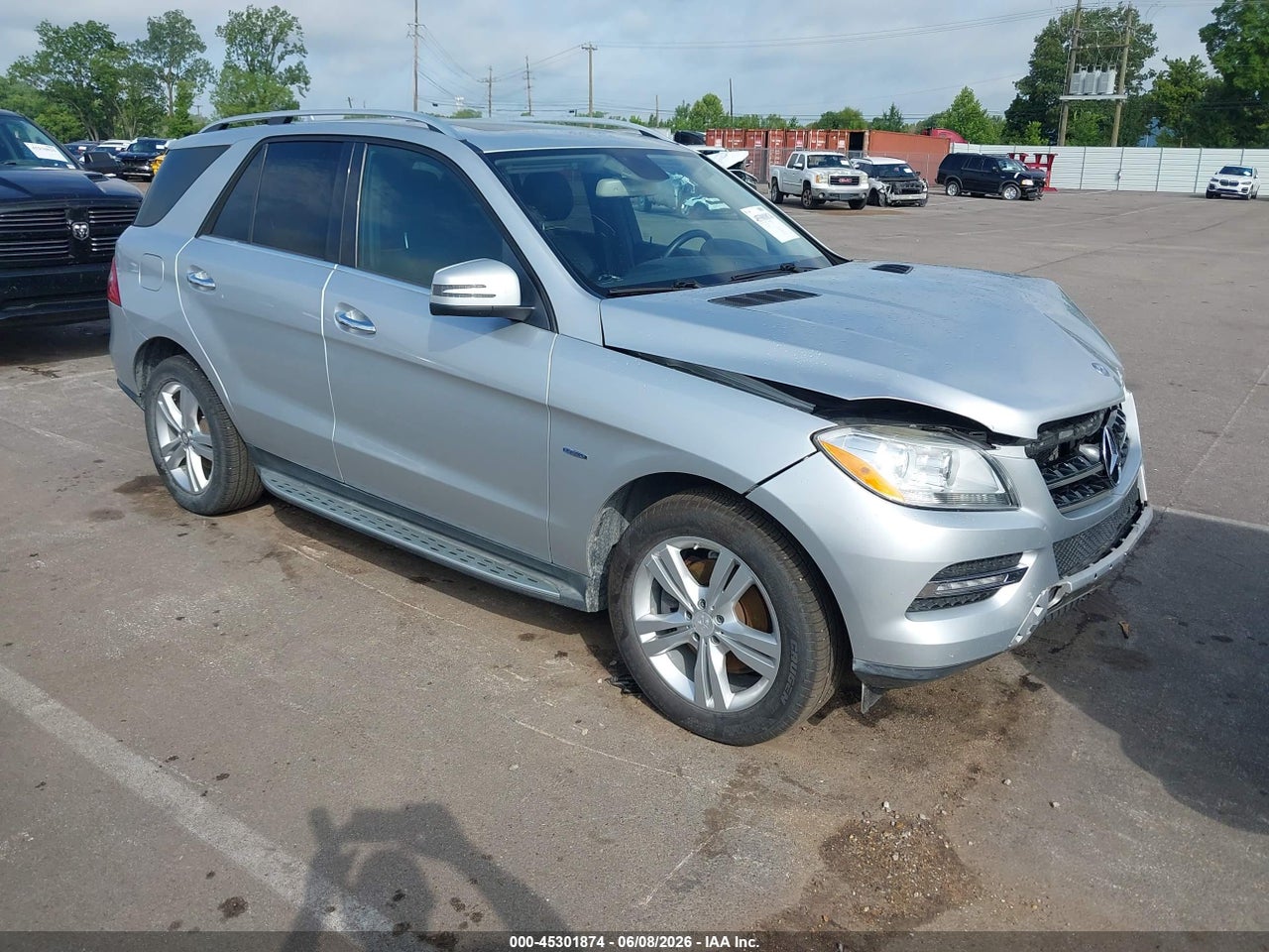 4JGDA5HB0CA****** · 2012 MERCEDES-BENZ ML 350 4MATIC