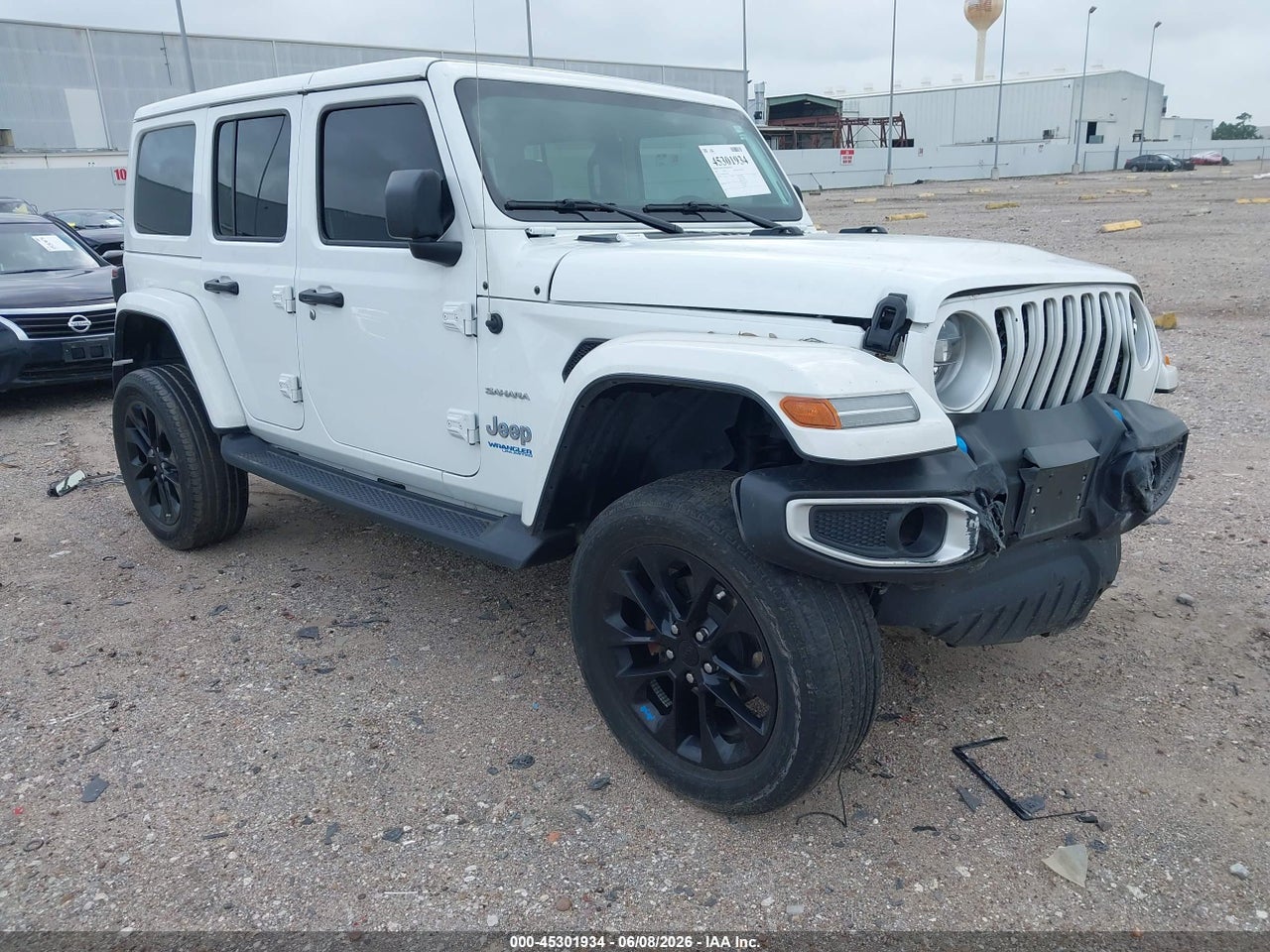 1C4JJXP66NW****** · 2022 JEEP WRANGLER 4XE UNLIMITED SAHARA 4X4