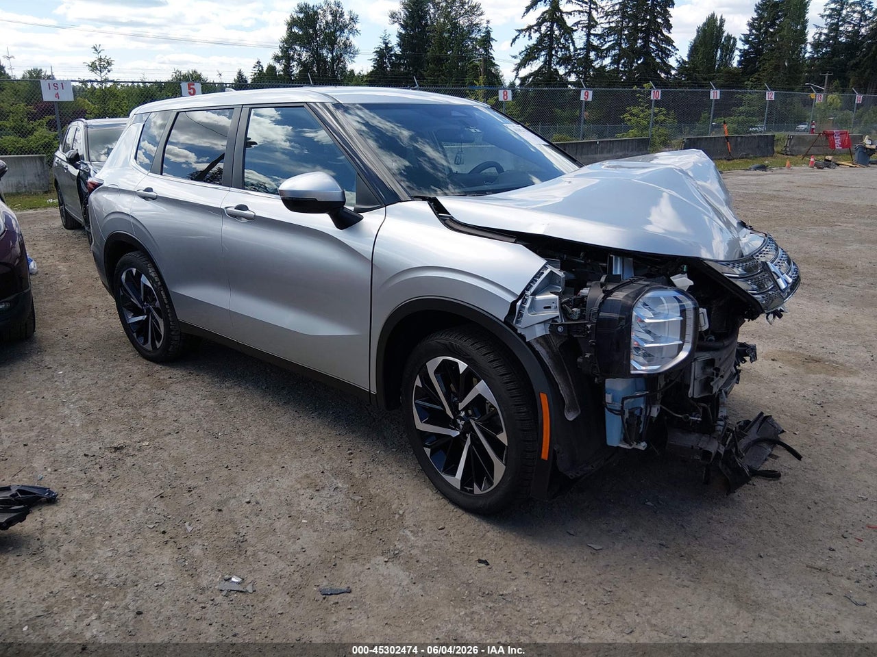 JA4J4TA88NZ****** · 2022 MITSUBISHI OUTLANDER ES 2.5 S-AWC
