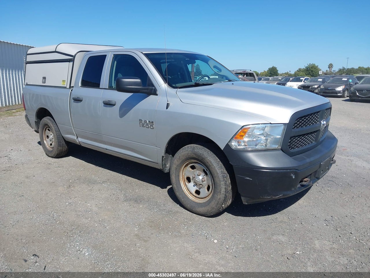 1C6RR7FG4JS****** · 2018 RAM 1500 TRADESMAN  4X4 6'4 BOX
