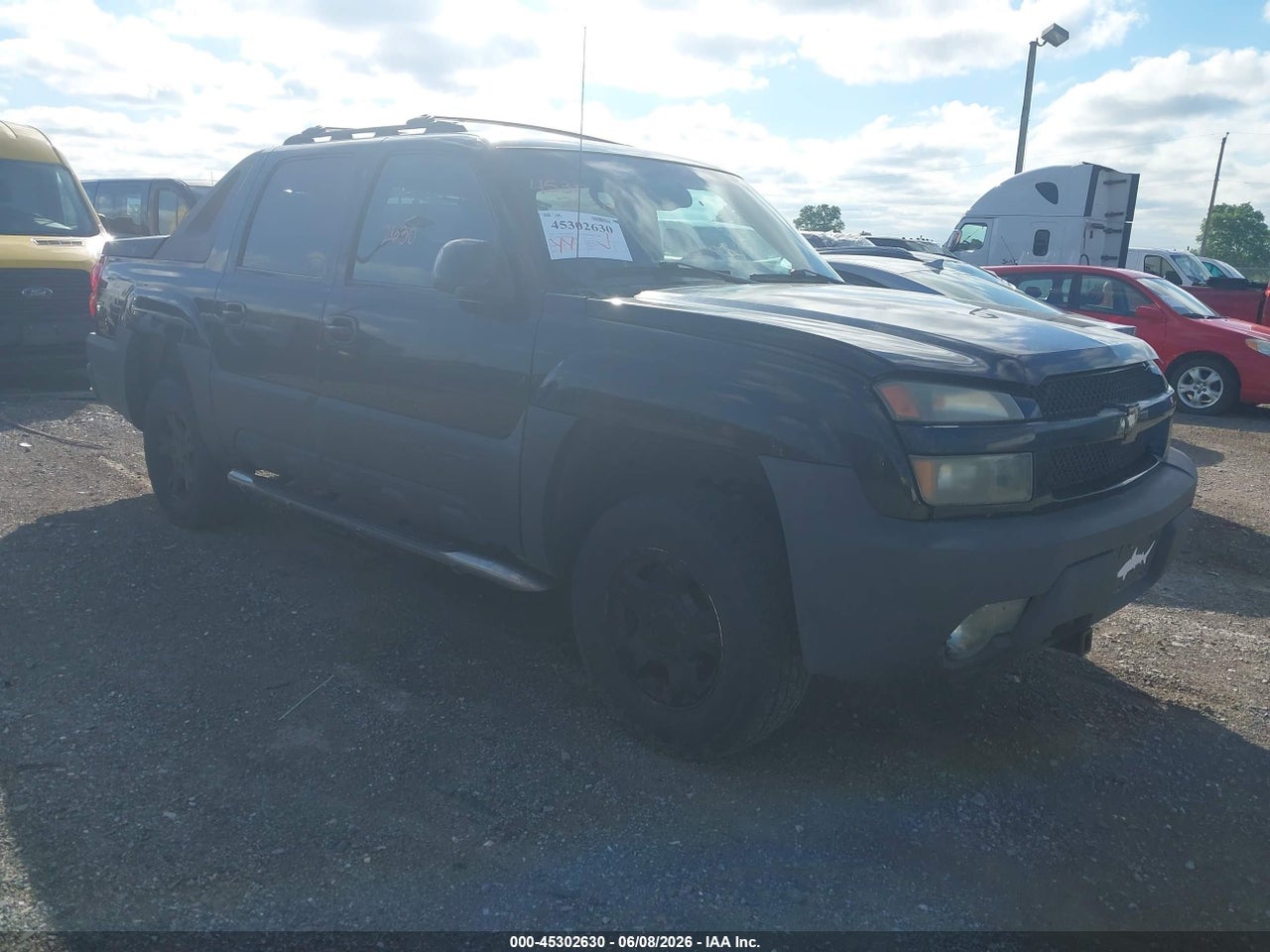 3GNEK13T53G****** · 2003 CHEVROLET AVALANCHE 1500