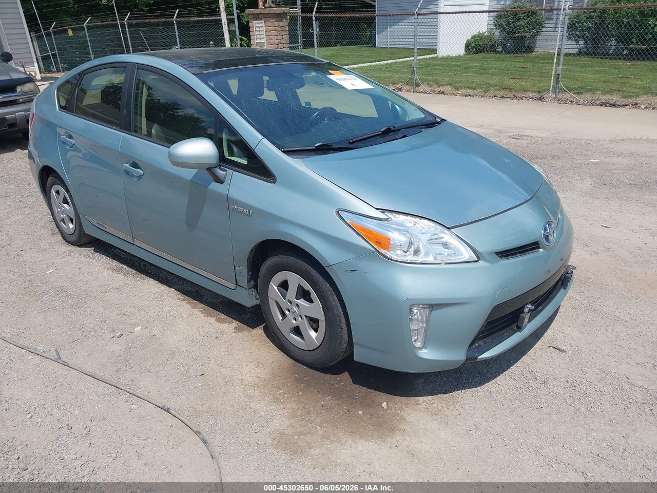 JTDKN3DU2C5****** · 2012 TOYOTA PRIUS FOUR
