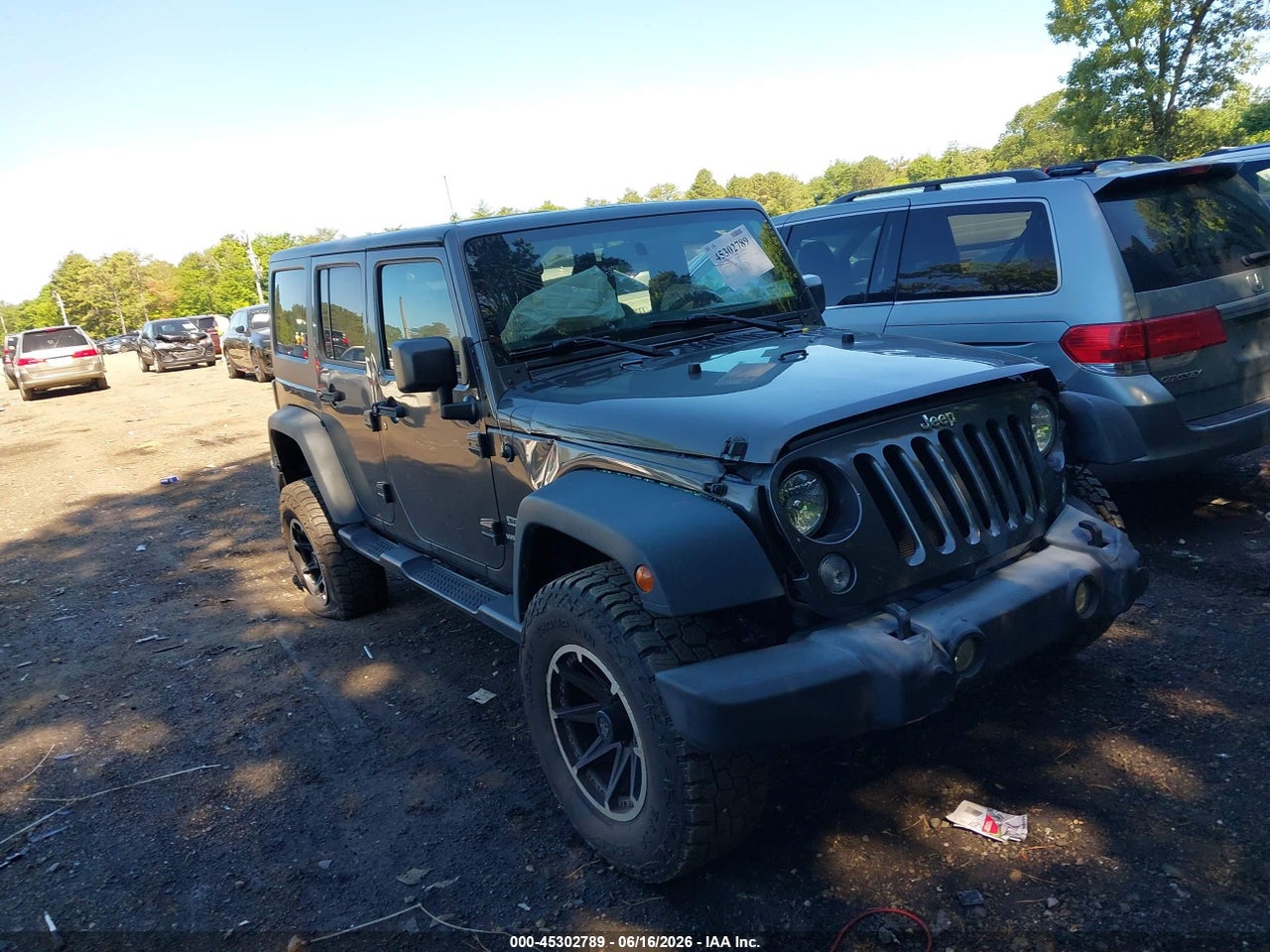 1C4HJWDG9HL****** · 2017 JEEP WRANGLER UNLIMITED SPORT 4X4