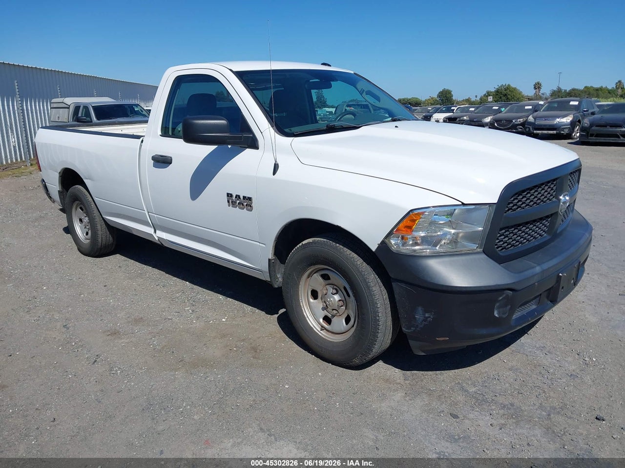 3C6JR6DG8JG****** · 2018 RAM 1500 TRADESMAN  4X2 8' BOX