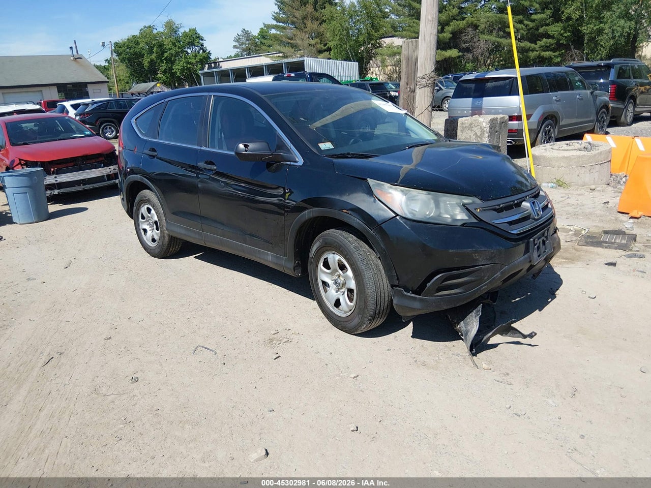 2HKRM4H34DH****** · 2013 HONDA CR-V LX