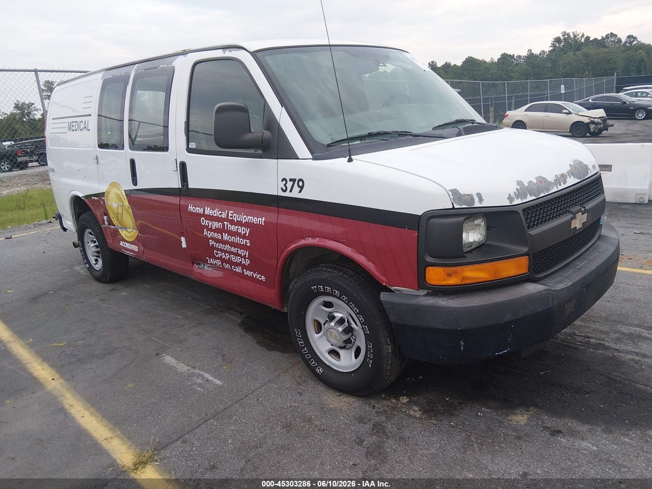 1GCWGFBA2D1****** · 2013 CHEVROLET EXPRESS 2500 WORK VAN