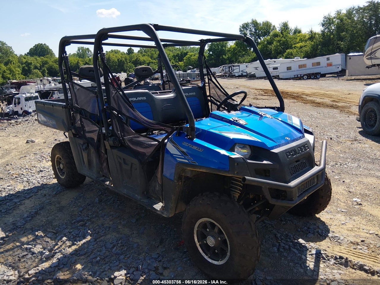 4XAWH7EA1DG****** · 2013 POLARIS RANGER 800 CREW EPS