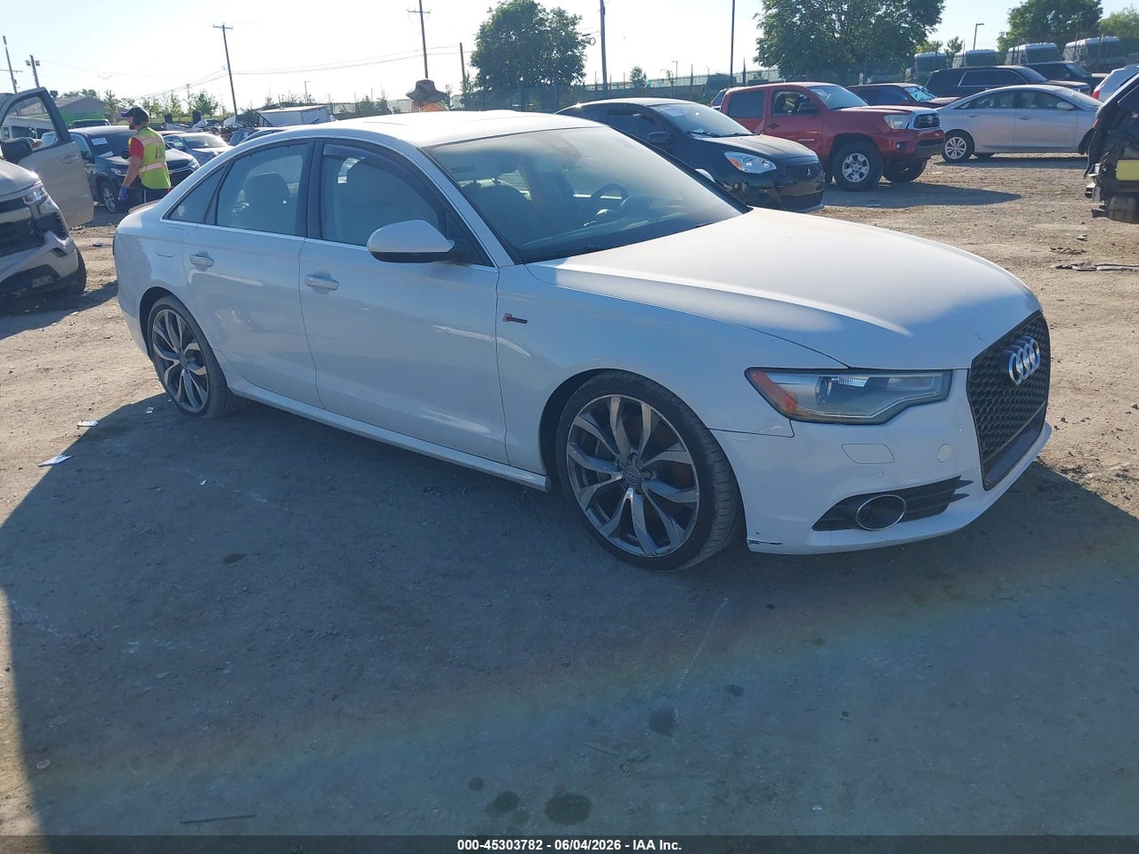 WAUJGAFC7DN****** · 2013 AUDI A6 3.0T PREMIUM