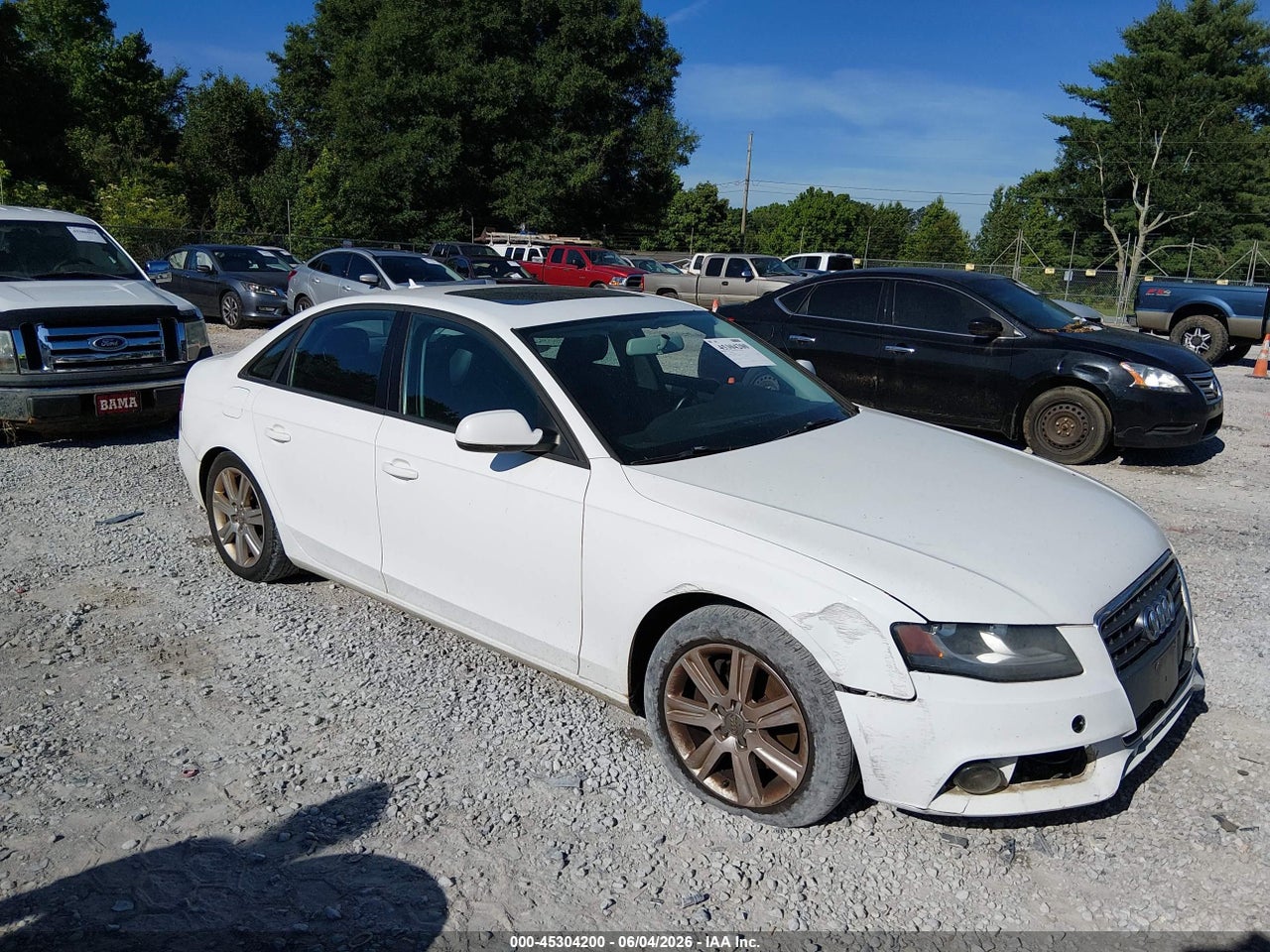 WAUBFAFL9AN****** · 2010 AUDI A4 2.0T PREMIUM