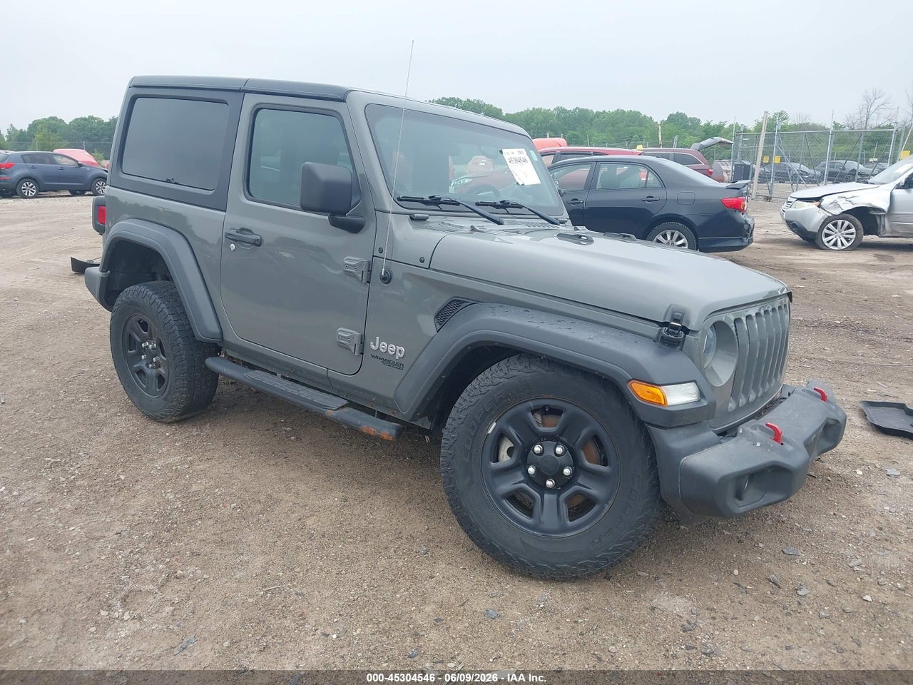 1C4GJXAG3LW****** · 2020 JEEP WRANGLER SPORT 4X4