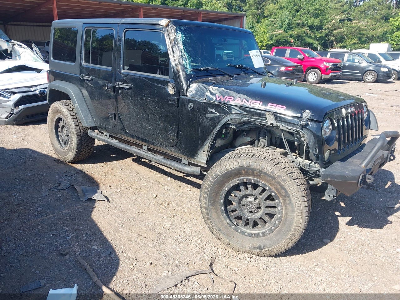 1C4BJWDG1FL****** · 2015 JEEP WRANGLER UNLIMITED SPORT