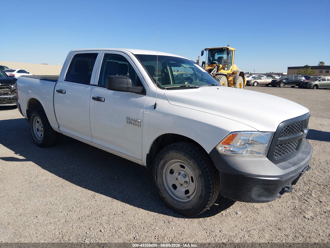 1C6RR7KGXJS****** · 2018 RAM 1500 TRADESMAN  4X4 5'7 BOX