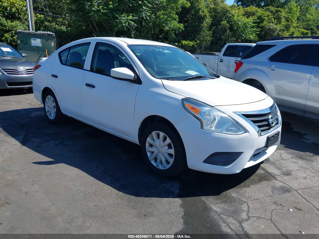 3N1CN7AP5GL****** · 2016 NISSAN VERSA 1.6 S+