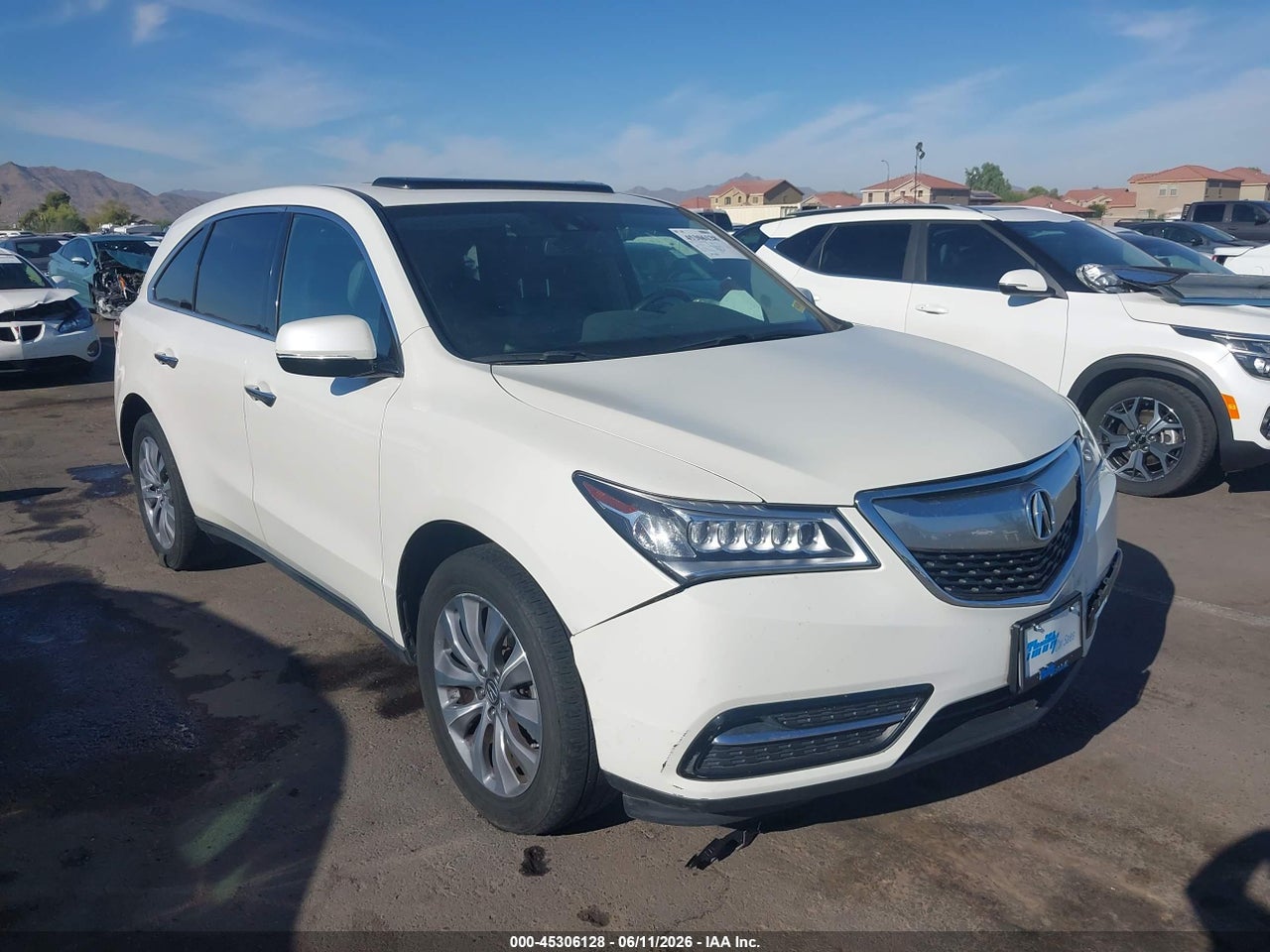 5FRYD4H44EB****** · 2014 ACURA MDX TECHNOLOGY PACKAGE