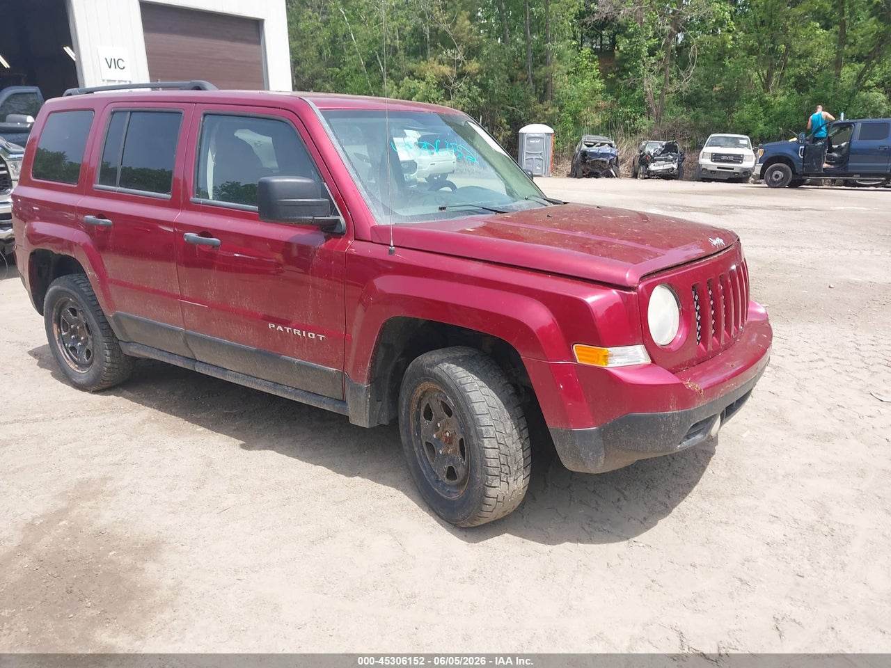 1C4NJPBA7CD****** · 2012 JEEP PATRIOT SPORT