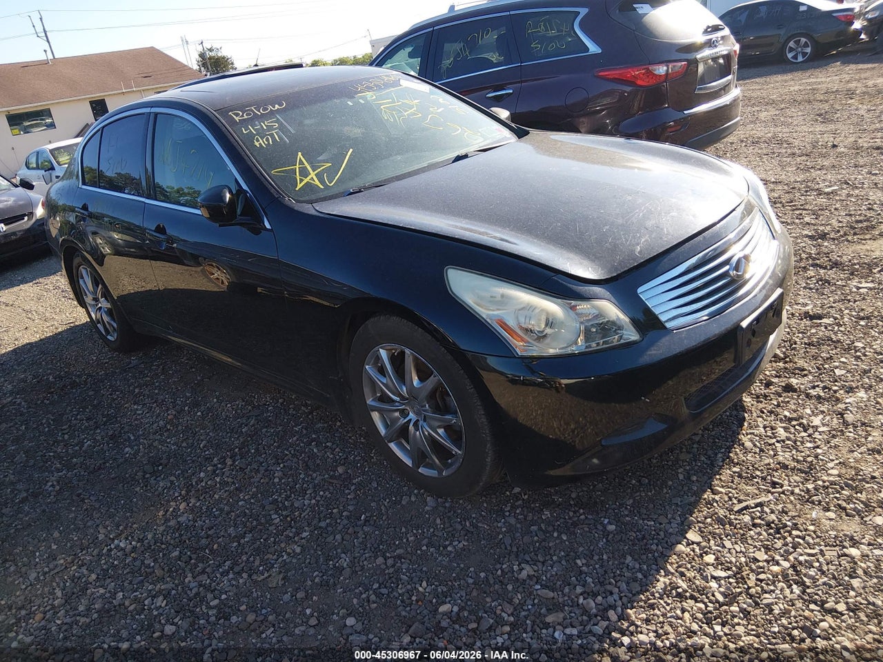 JNKCV61F99M****** · 2009 INFINITI G37X