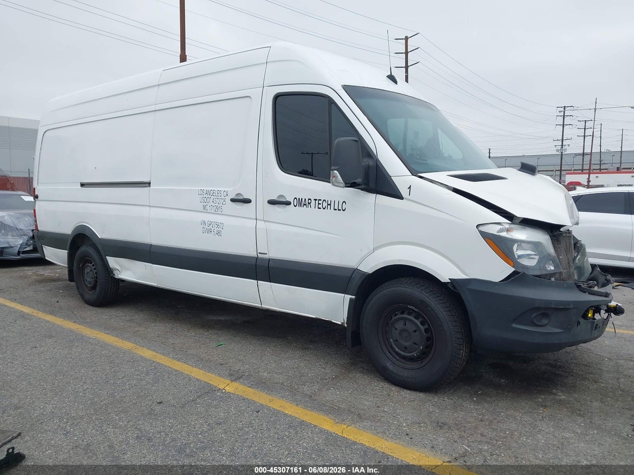 WD3PE8DD8GP****** · 2016 MERCEDES-BENZ SPRINTER 2500 HIGH ROOF