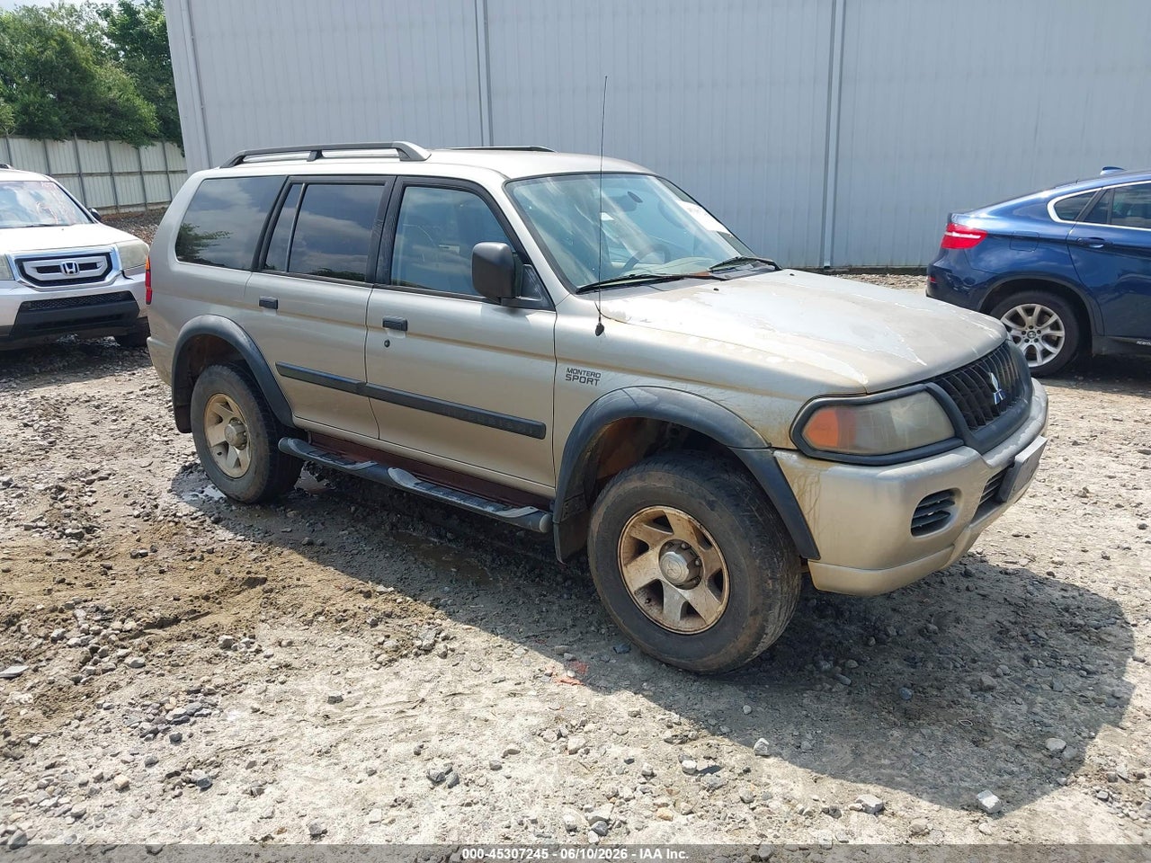 JA4LS21H63J****** · 2003 MITSUBISHI MONTERO SPORT ES/LS