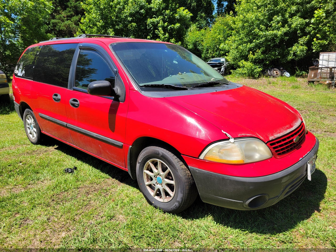 2FMZA51431B****** · 2001 FORD WINDSTAR LX