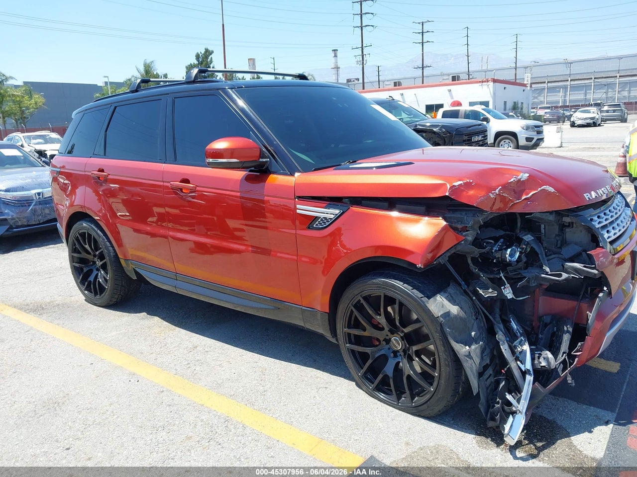 SALWR2WFXEA****** · 2014 LAND ROVER RANGE ROVER SPORT 3.0L V6 SUPERCHARGED HSE