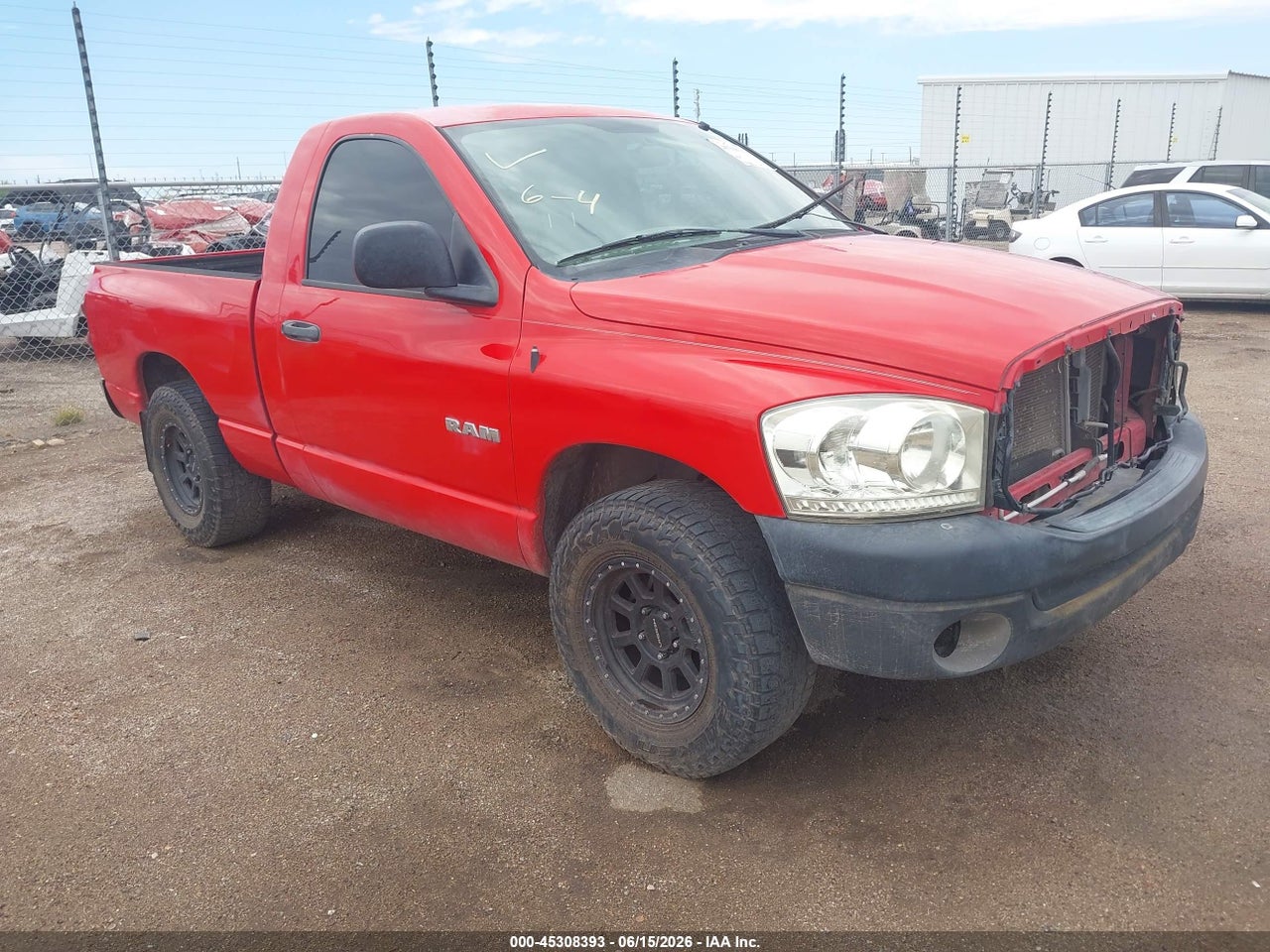 1D7HA16K18J****** · 2008 DODGE RAM 1500 ST/SXT