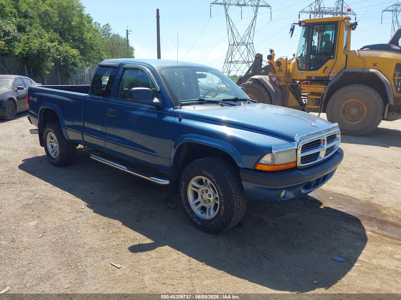 1D7HG32N24S****** · 2004 DODGE DAKOTA SPORT
