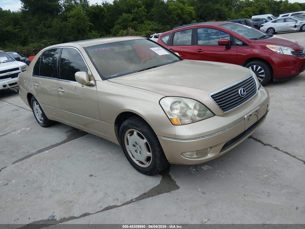 JTHBN30F920****** · 2002 LEXUS LS 430