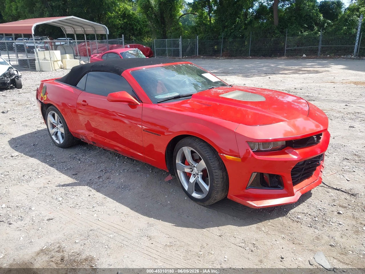 2G1FK3DJ3B9****** · 2011 CHEVROLET CAMARO 2SS