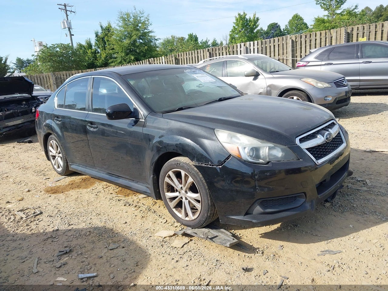 4S3BMBC67D3****** · 2013 SUBARU LEGACY 2.5I PREMIUM