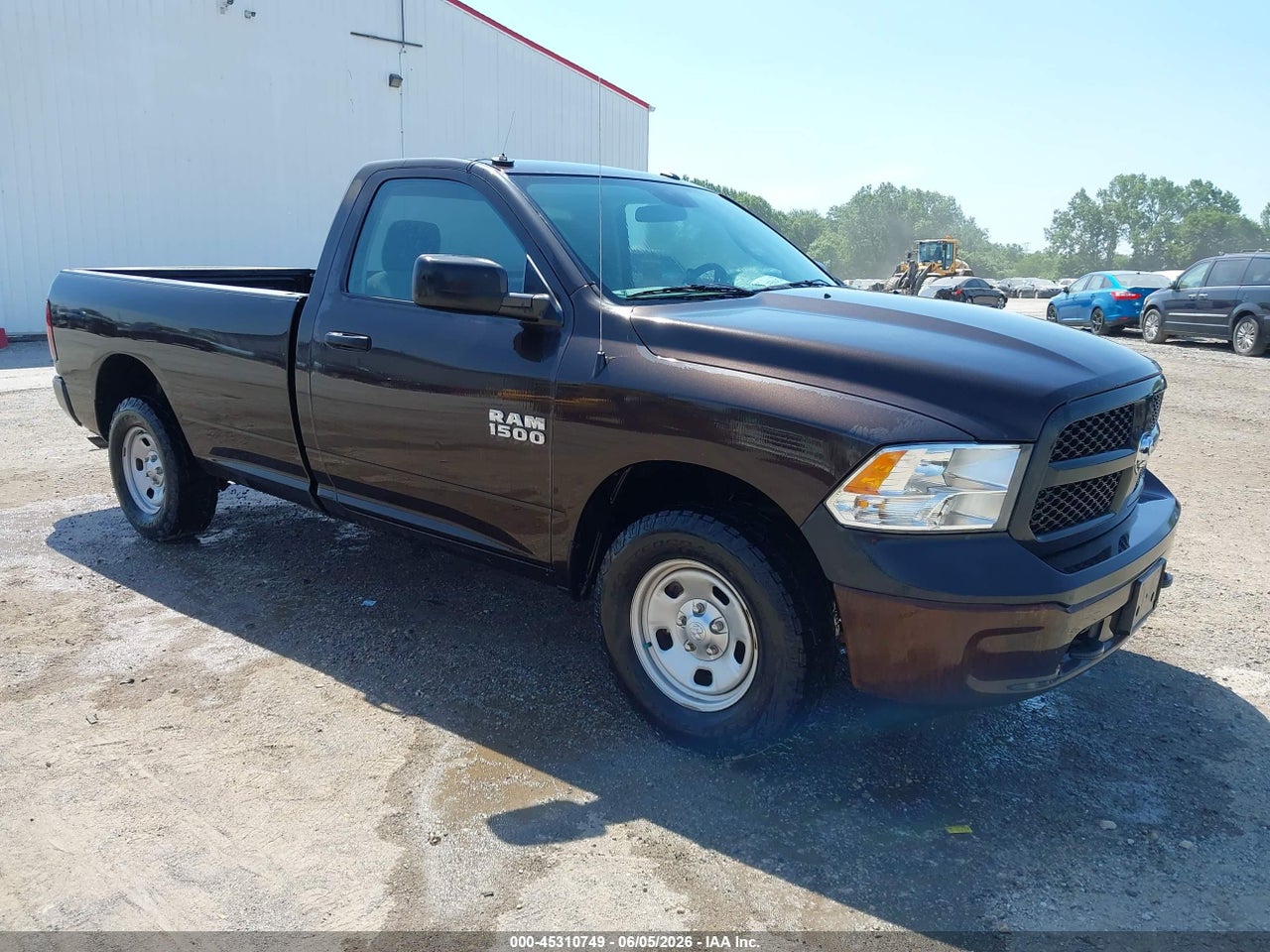 3C6JR7DGXHG****** · 2017 RAM 1500 TRADESMAN  4X4 8' BOX