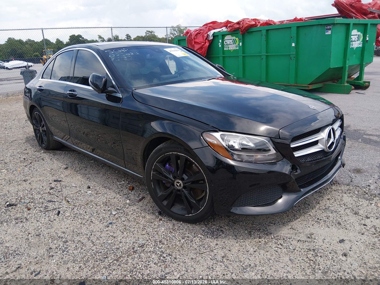 55SWF4JB9JU****** · 2018 MERCEDES-BENZ C 300
