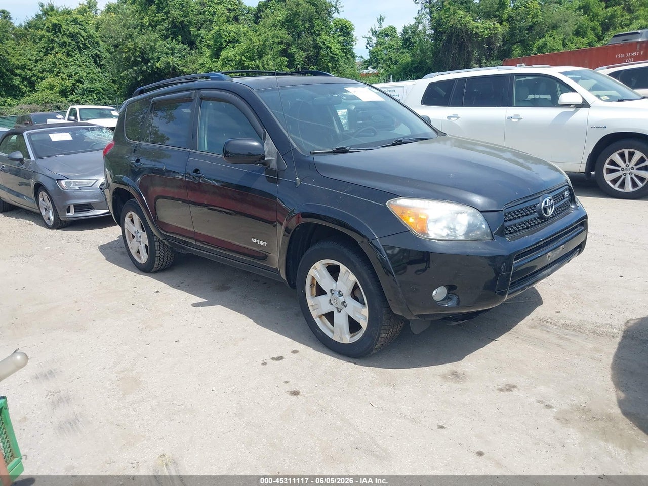 JTMBK32V276****** · 2007 TOYOTA RAV4 SPORT V6