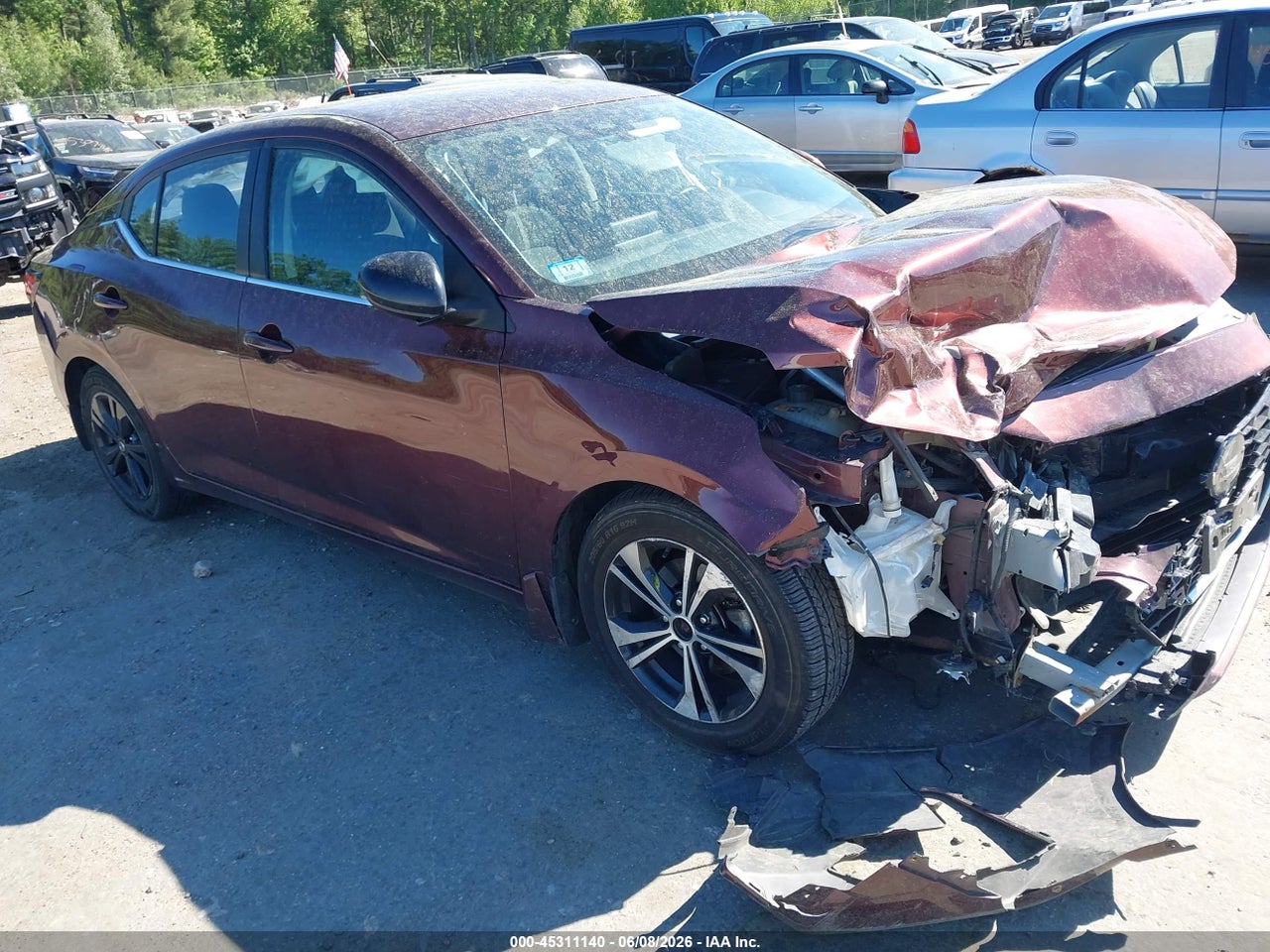 3N1AB8CV3NY****** · 2022 NISSAN SENTRA SV XTRONIC CVT